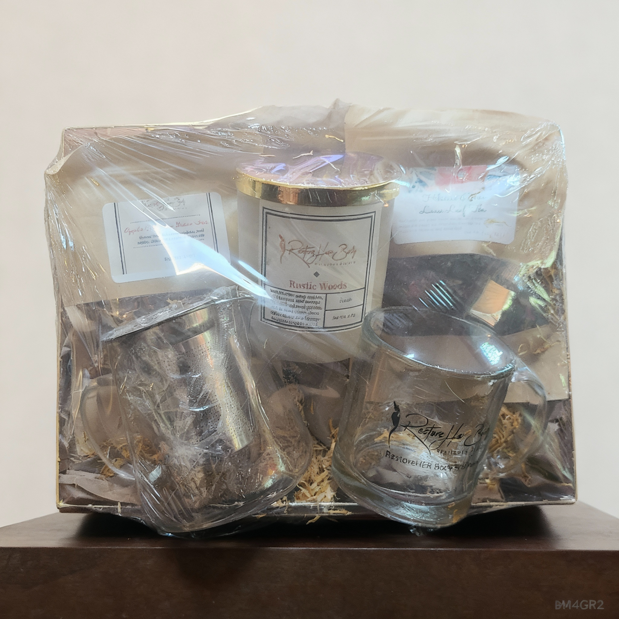 RestoreHER Holiday Herbal Tea Gift Set Display